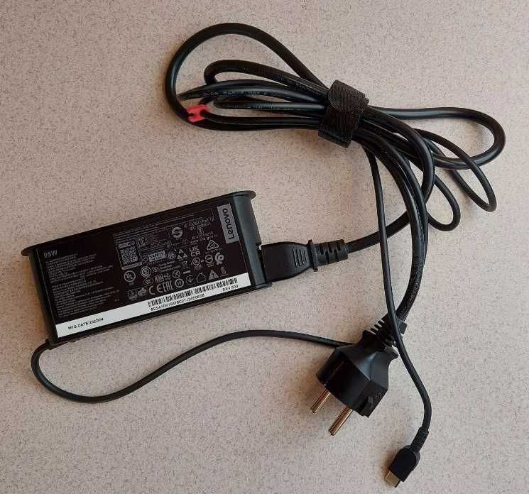 Блок живлення до ноутбуку Lenovo 95W USB-C (потрібує ремонту)