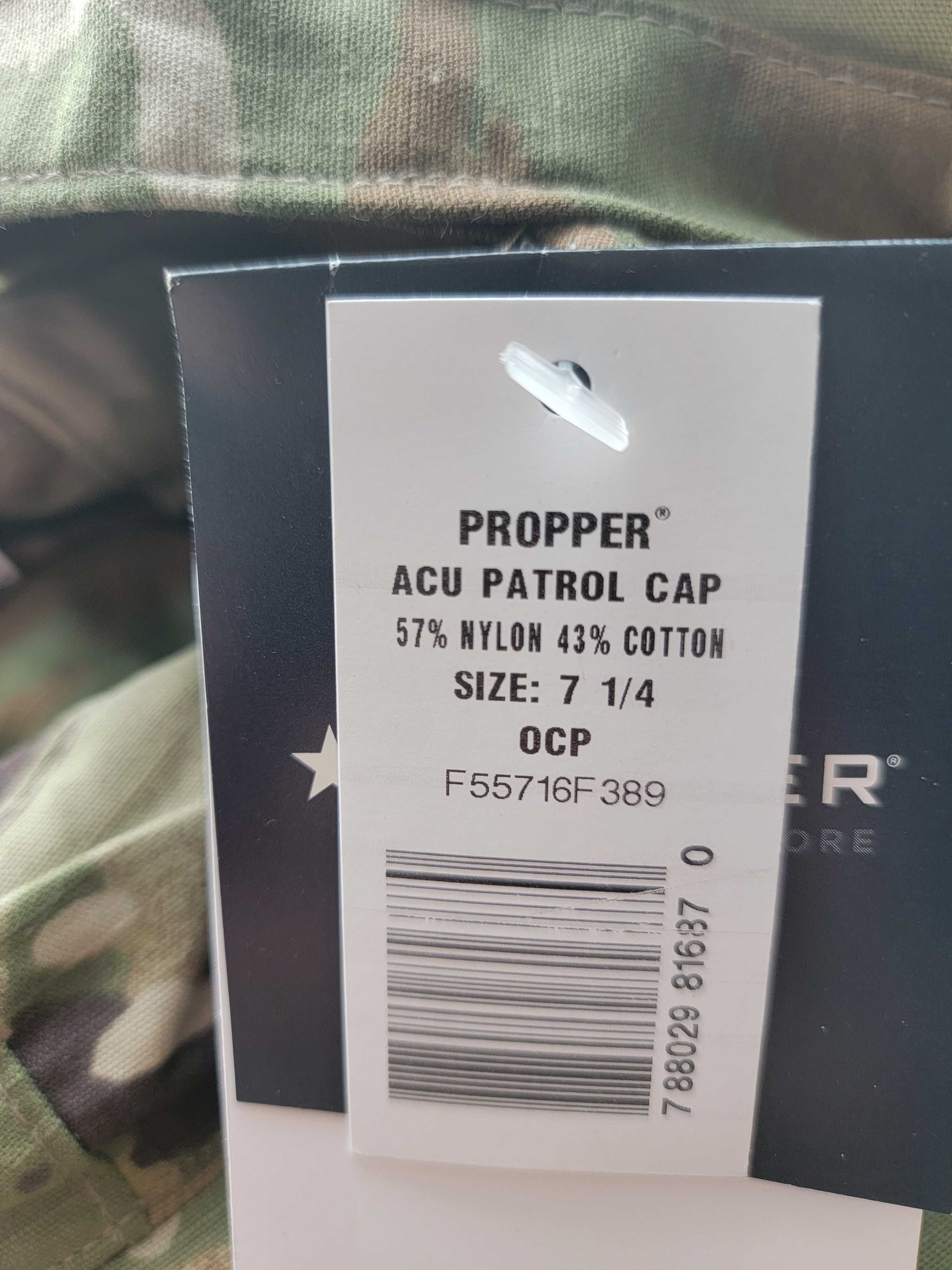 Кепка US Military OCP Multicam Patrol Cap Propper