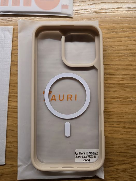 Capa + 2 Protectores de ecrã IPHONE 16Pro max