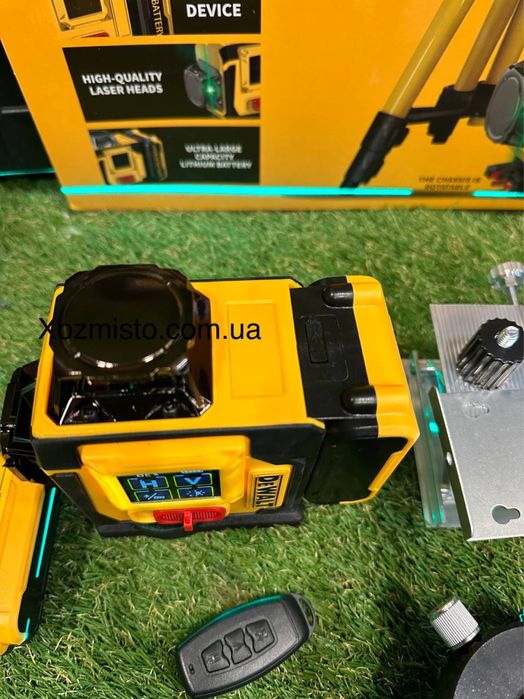 Акумуляторний лазерний рівень DeWalt DCLE34032N Pro 4D 16 (24V, 5AH)
