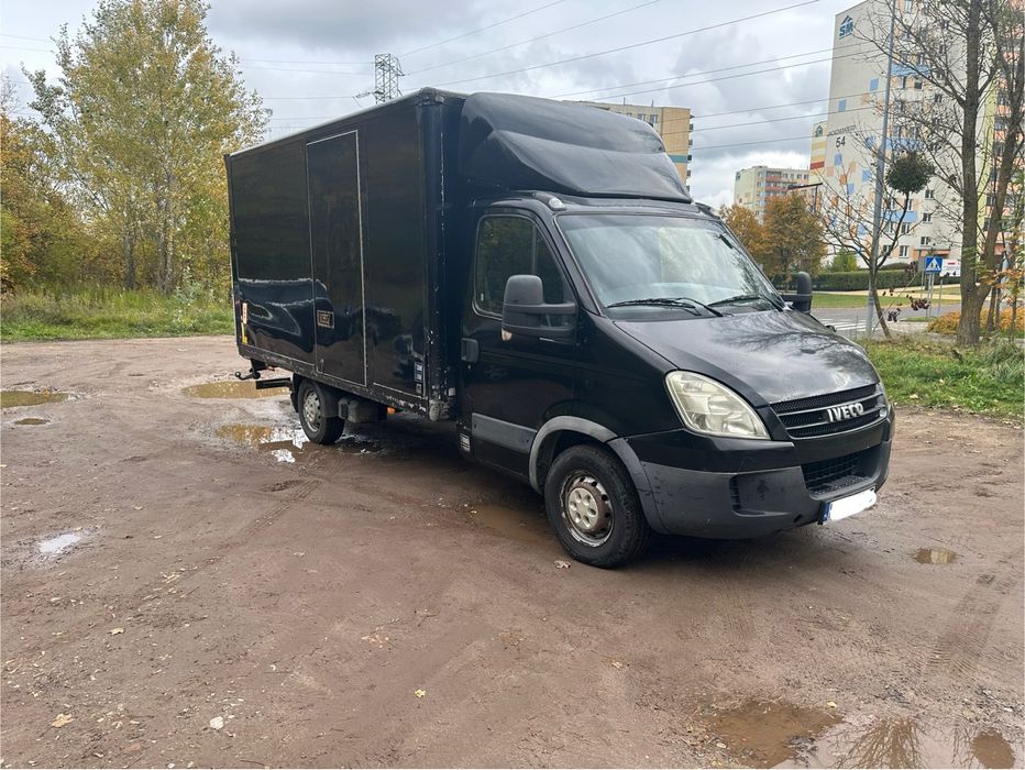 Iveco daily 35s18  3.0 kontener winda