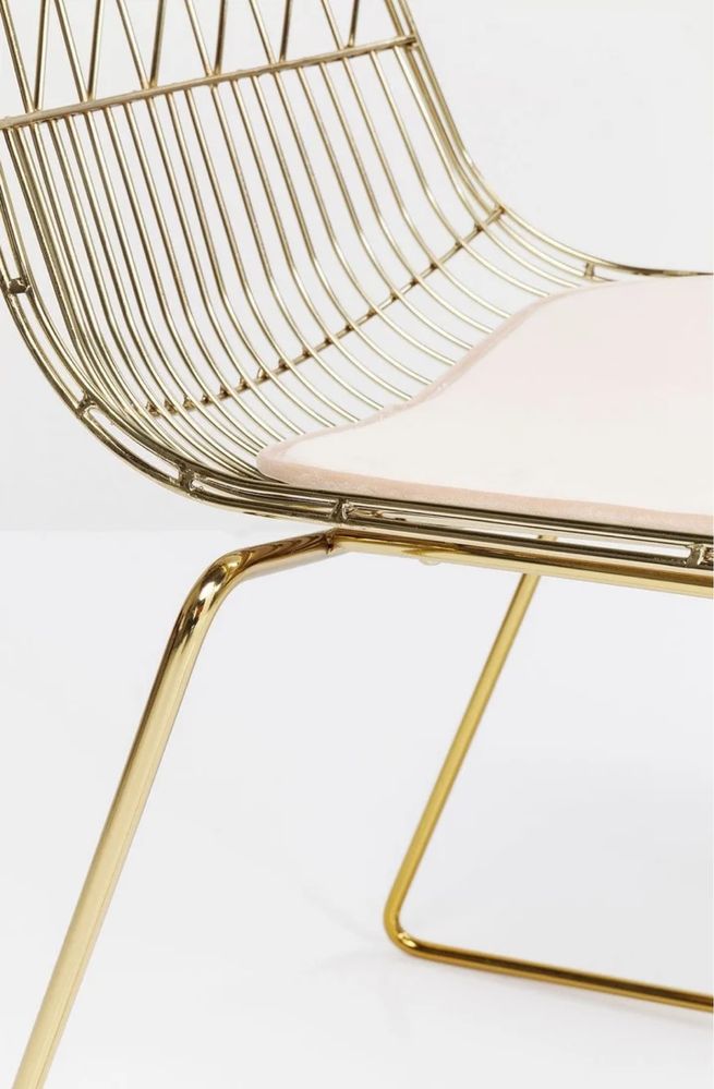 Kare Design złote krzesło Solo nowe Westwing