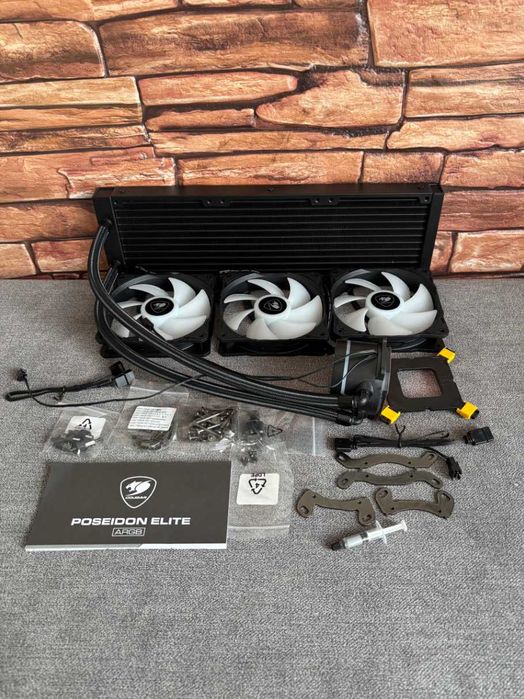 Chłodzenie wodne COUGAR AIO Liquid Cooling Poseidon Elite ARGB 360