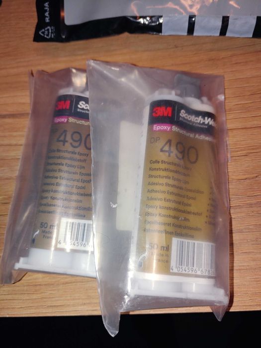 3M DP490 2szt Epoxydowy dwuskładnikowy klej do tworzyw sxtucznych