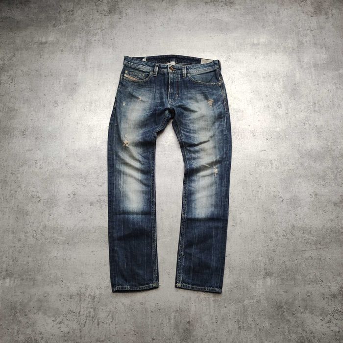 MĘSKIE PREMIUM Luxury Denim Jeansy Spodnie Diesel Industry Przetarcia
