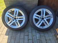 Felgi aluminiowe 2 Alufelgi Audi 17" 5x112 7J ET42