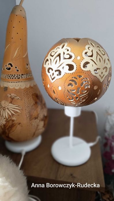 Lampka z tykwy, lampa, tykwa