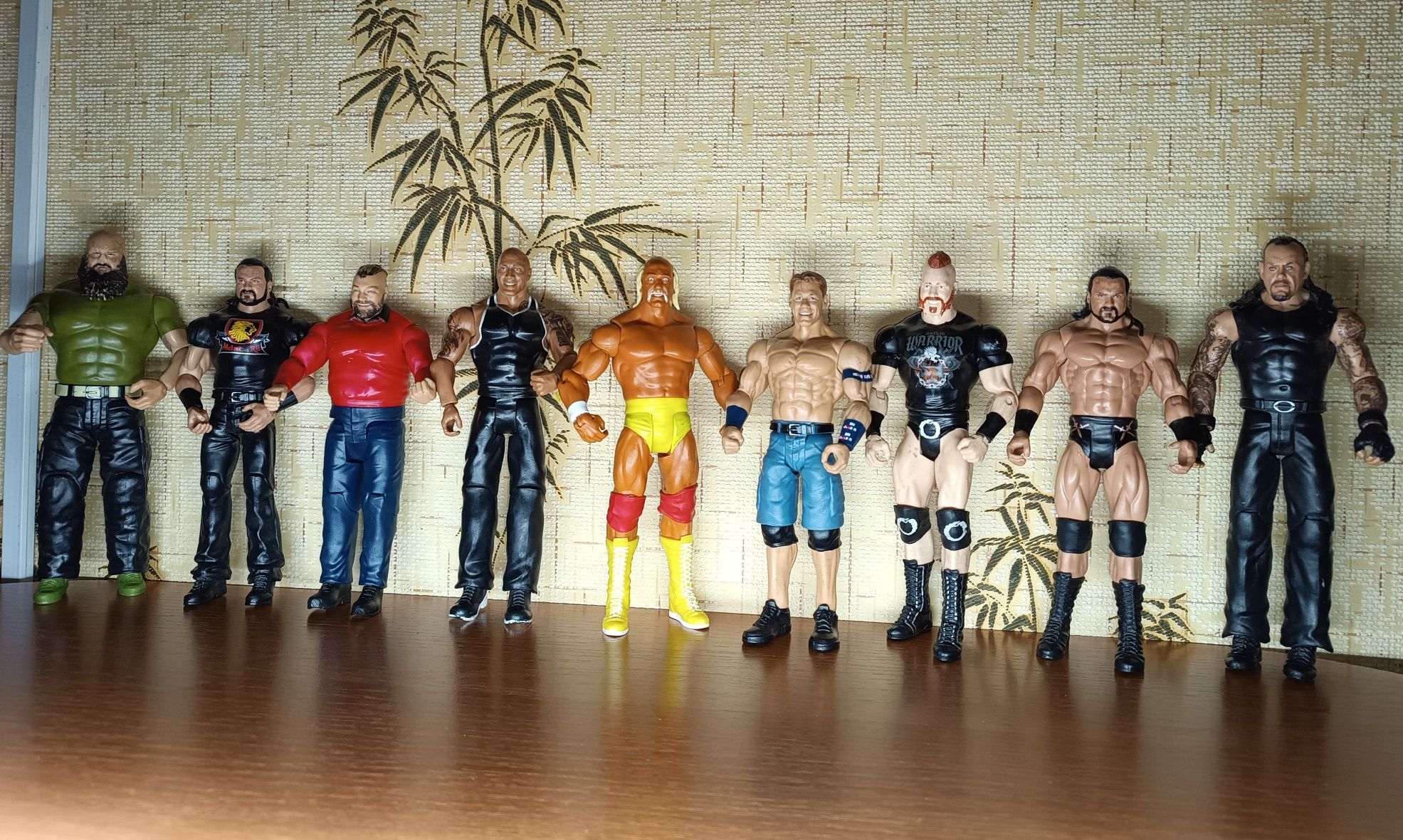 Фигурки рестлеров WWE Mattel WWF Персонажи