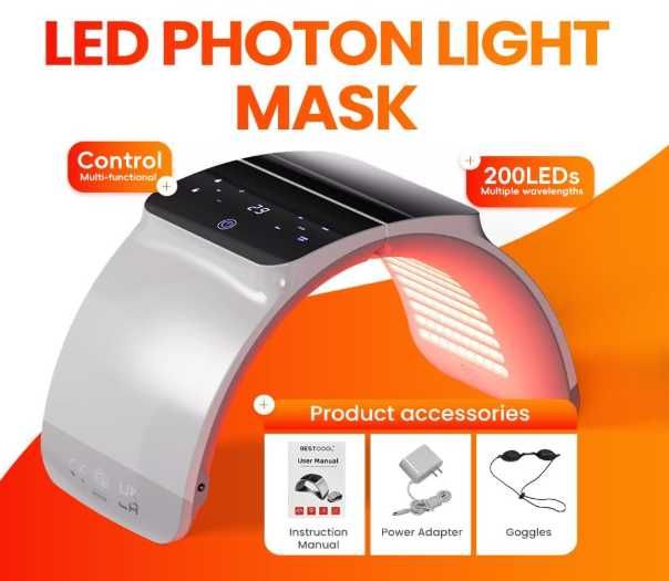 BestQool Led Terapia Światłem-6 Kolorów  Nr.EO89