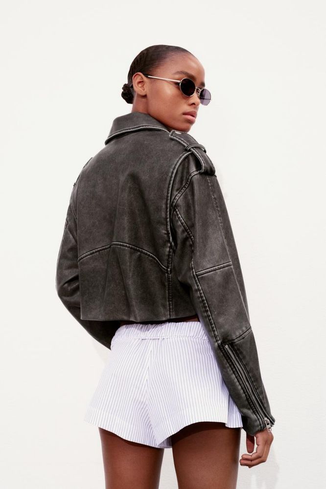 Косуха сіра Zara оригінал