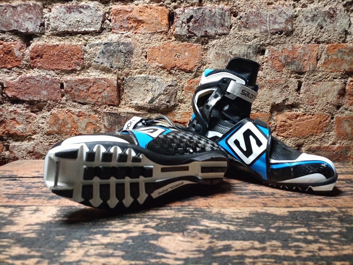Buty do nart biegowych Salomon Slab Skate Pro 40,5 Prolink NNN