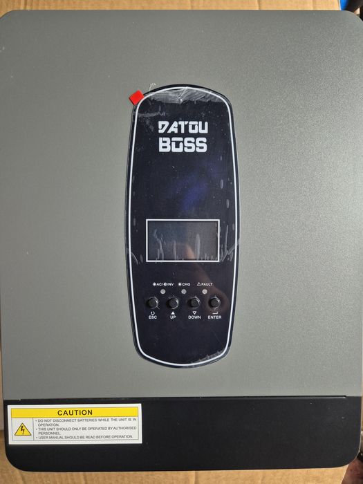 В наявності. Гібридний інвертор DATOUBOSS DT-2430 3KBт 24B