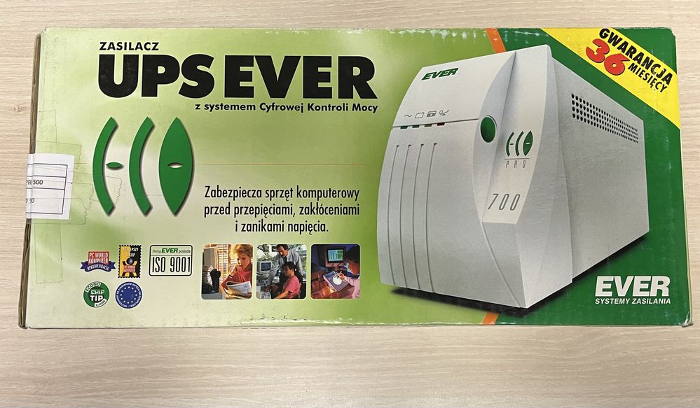 Zasilacze UPS - pakiet 7szt MUSTEK i EVER Nowe