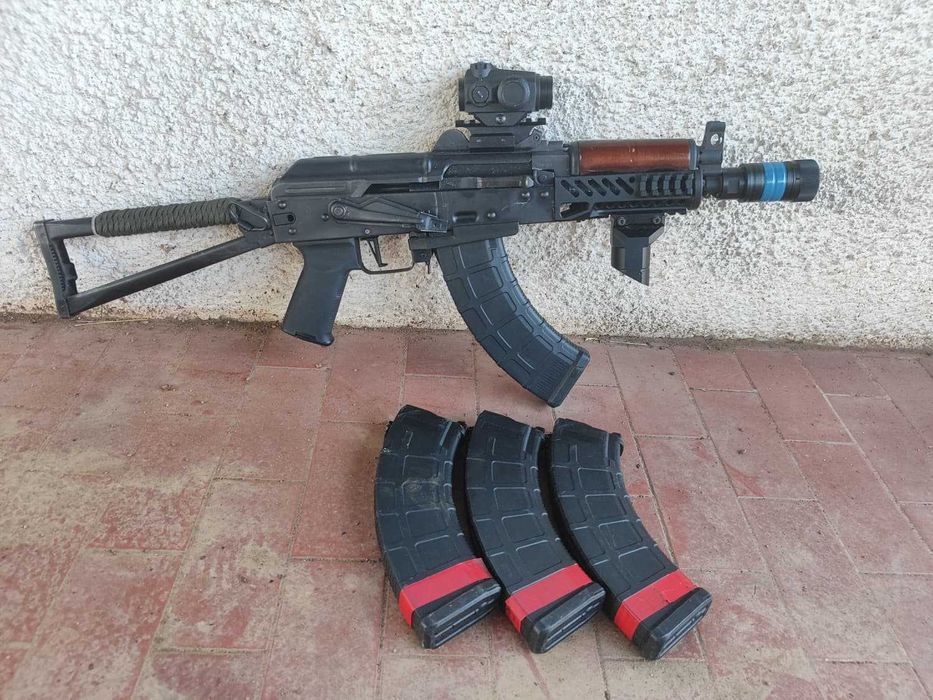 GHK AKS-74U V2 GBB + extras