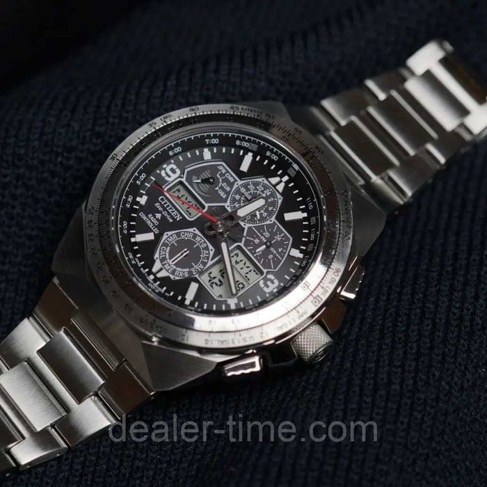 Акція!Новий годинник Citizen Air Chronograph Eco-Drive JY8120-58E