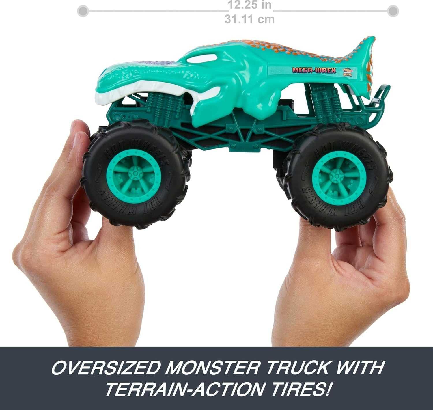 Hot Wheels Monster Truck RC, Mega-Wrex in 1:24 Машинка пульт хот вілс