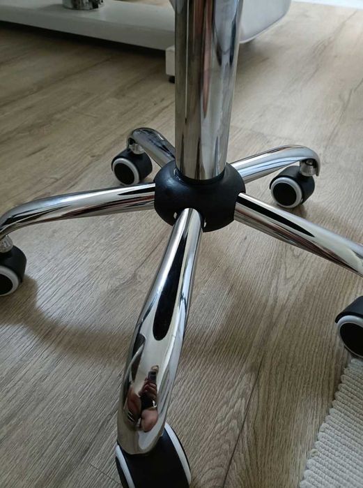 Mocny Nowy Taboret Obrotowy Na Kółkach Krzesło Stołek Kosmetyczny Dom