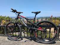 Bicicleta Rockrider 520s Suspensão total