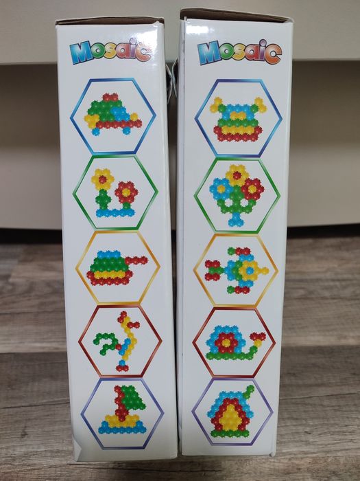 Мозаика-пазлы конструктор Technok Toys 40 элементов, от 1 года