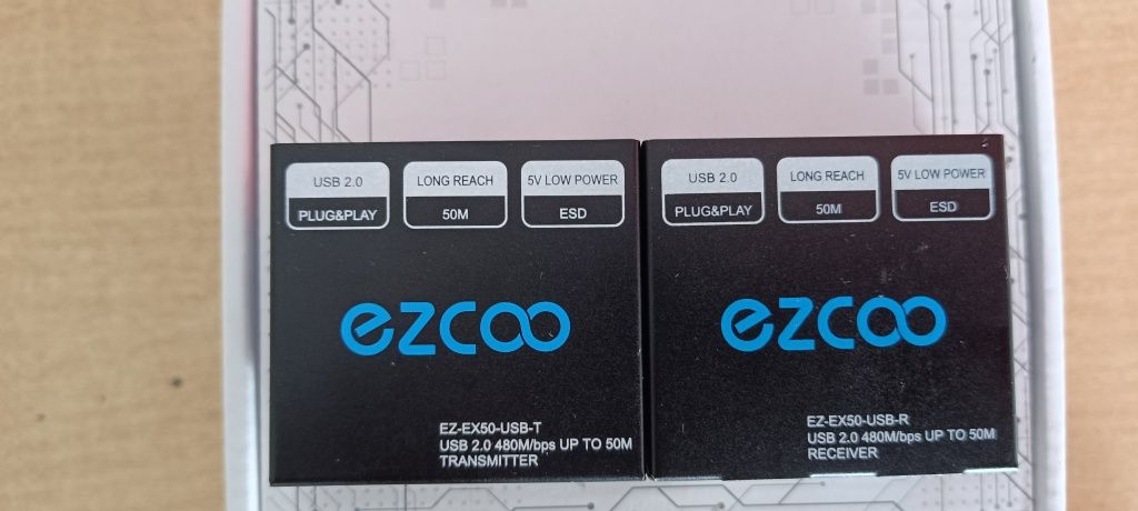 Wzmacniać sygnału USB EZCOO 4 porty