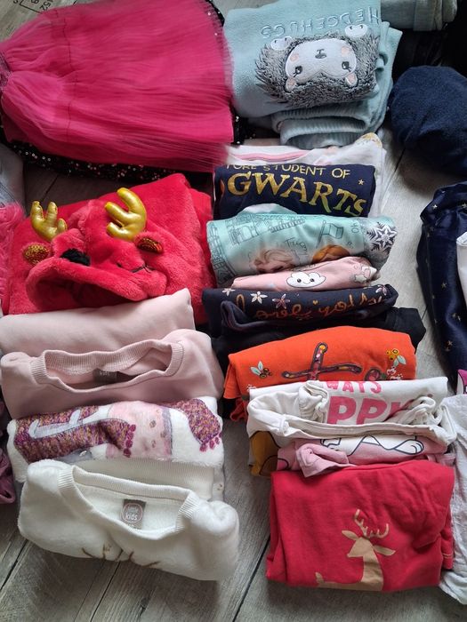 Paczka ubranek na dziewczynkę