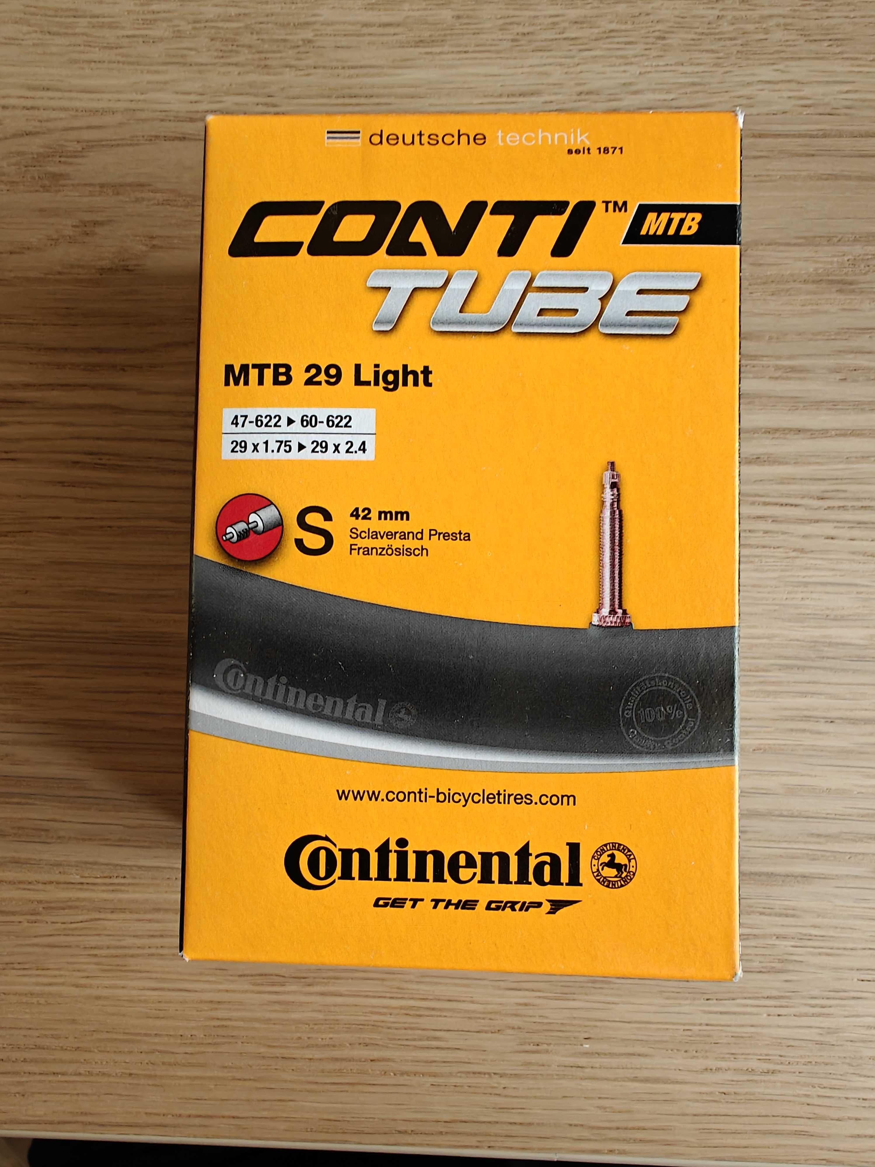 Dętka Continental MTB 29 Light wentyl Presta 42 mm