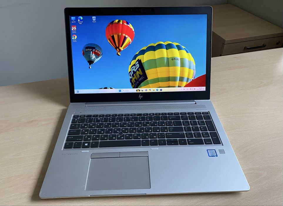 На Подарунок HP EliteBook 850 G6•15,6" IPS•Core i5-8250U•16•256SSD