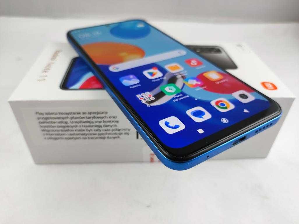 Xiaomi Redmi Note 11 4/128GB komplet ładny