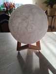 Lampa magiczna trzykolorowa Masunn 18cm   3D