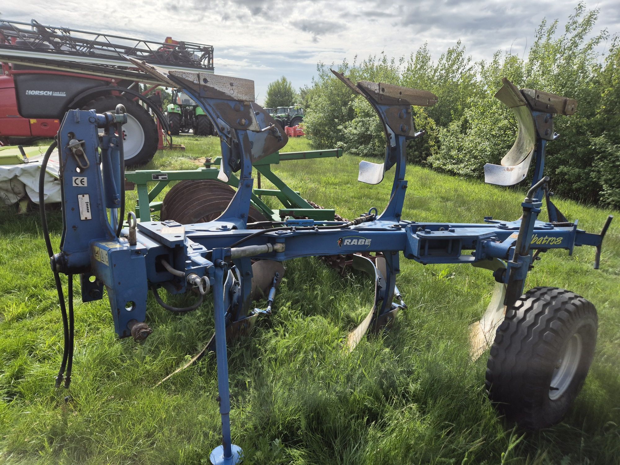 Pługi Rabe Albatros 110M 3 skibowe Pług 4