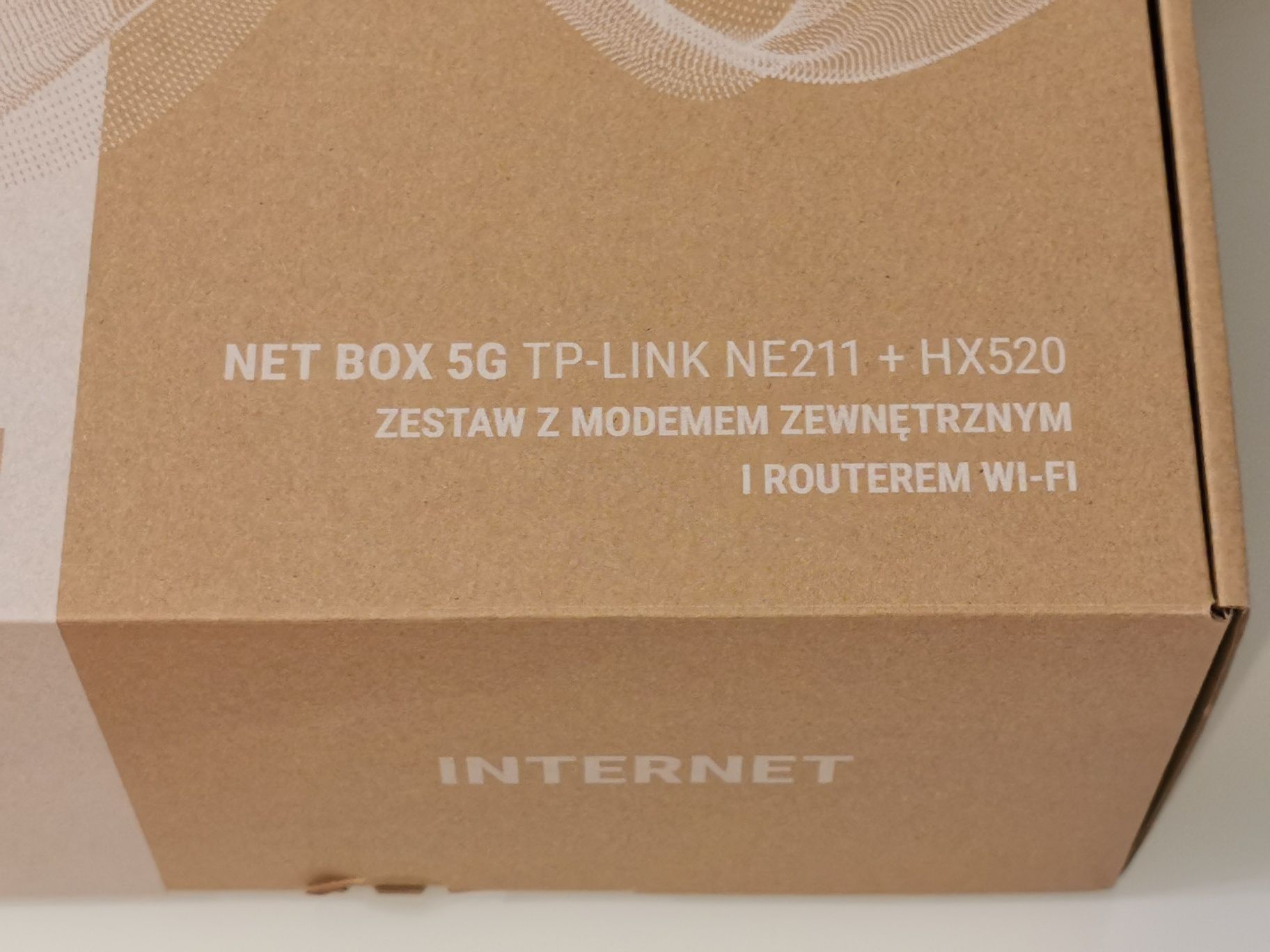 Router NETBOX 5G TP-Link NE211 + HX520 Odu Idu