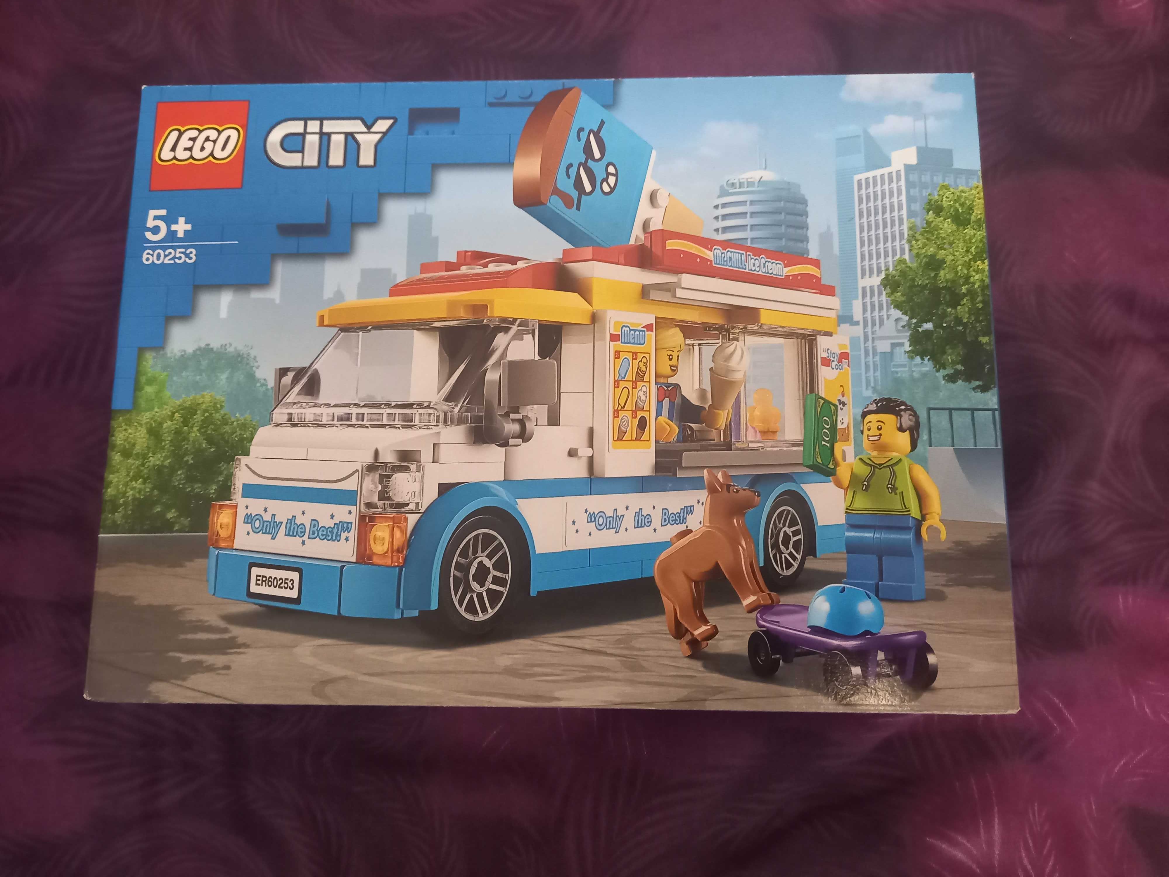 Zestaw lego city furgonetka z lodami