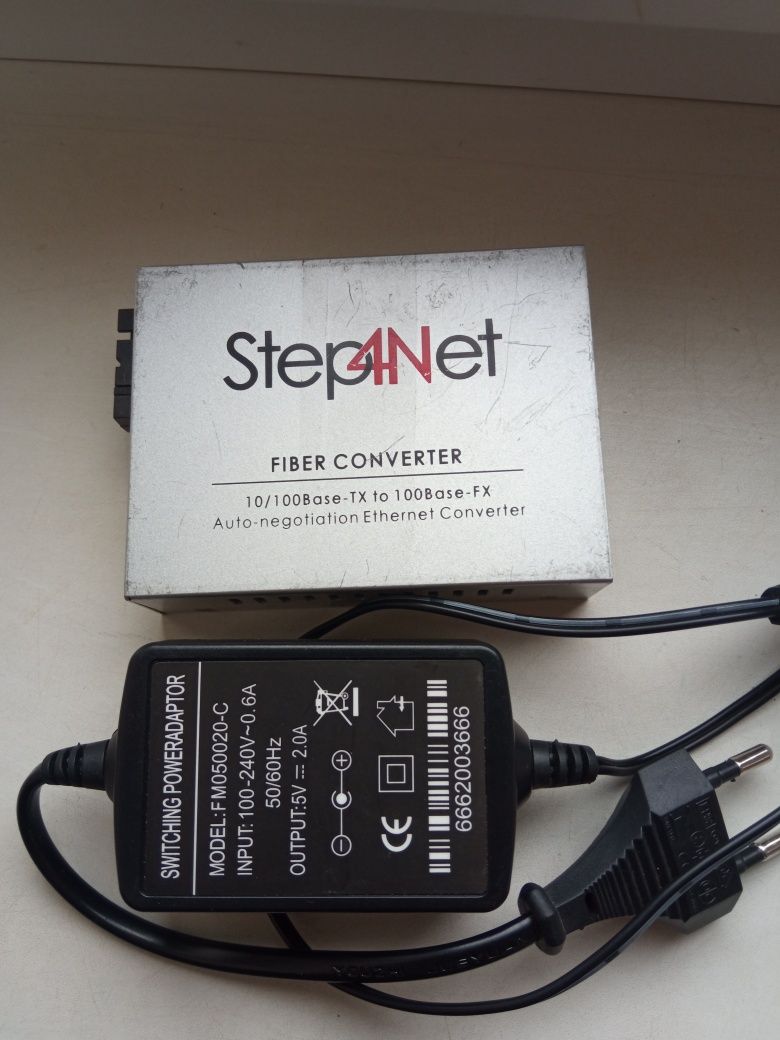 Медіа конвектор Step4Net MC-A-0,1-1SM-1310nm-20