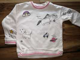 Bluza HM unicorns rozm 92