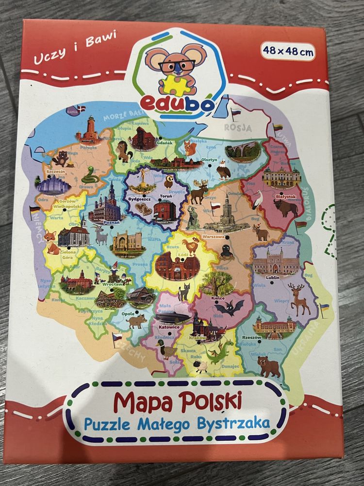 Gra mapa polski