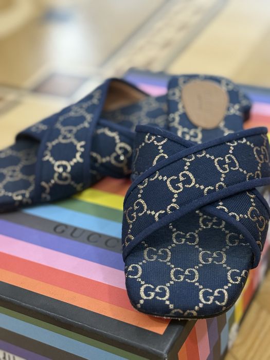 Gucci шлепанцы женские