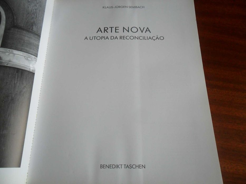 "Arte Nova" de Klaus-Jürgen Sembach - 1ª Edição de 1993