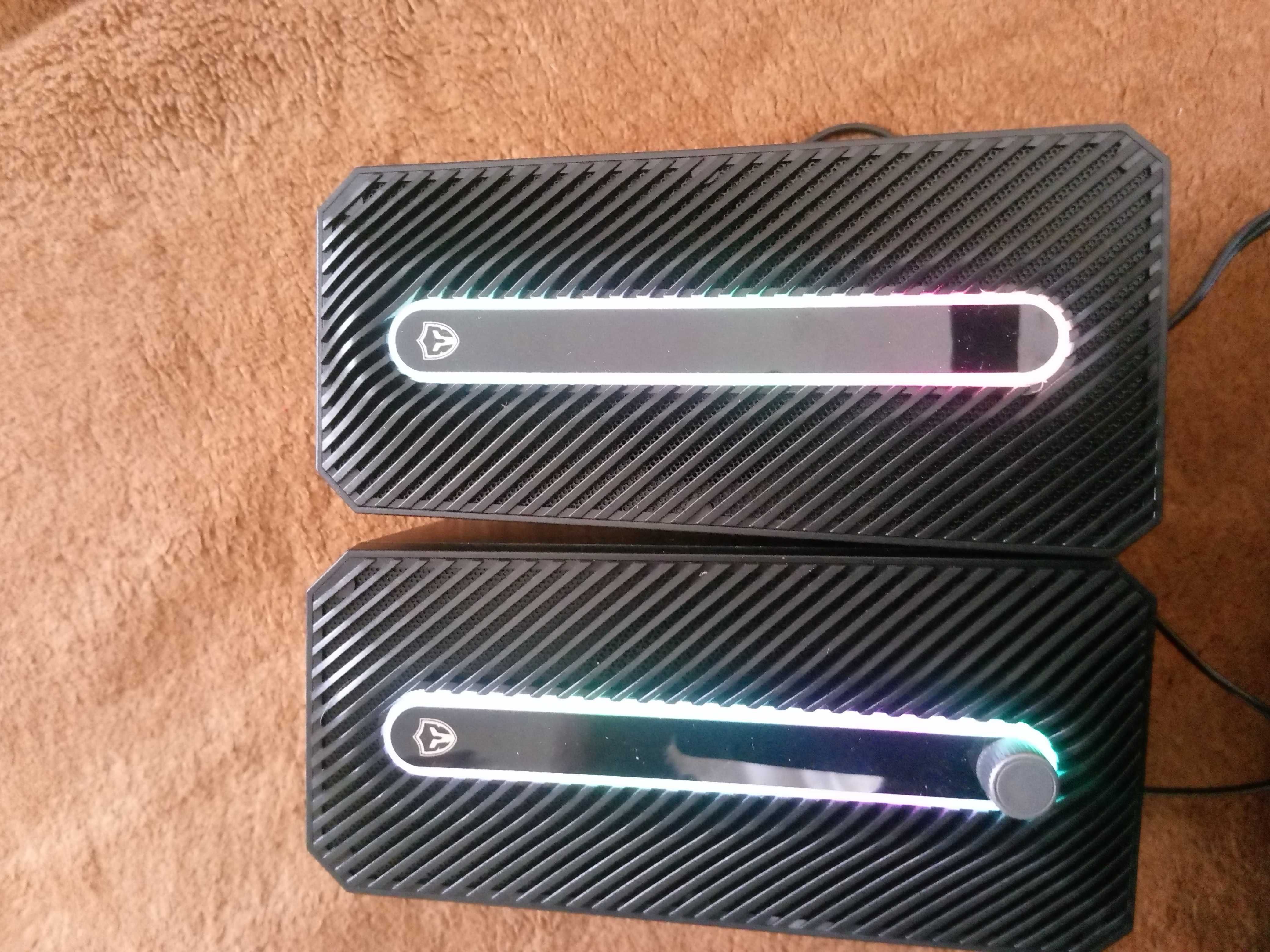 Głośniki gamingowe Battletron z LED