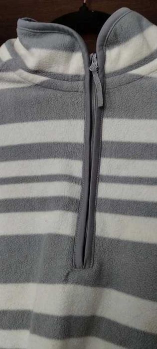 Polar szaro beżowy Mountain Warehouse r. 38 długi rękaw zamek paski