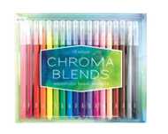 Flamastry pędzelkowe akwarelowe Chroma blends Kolorowe Baloniki
