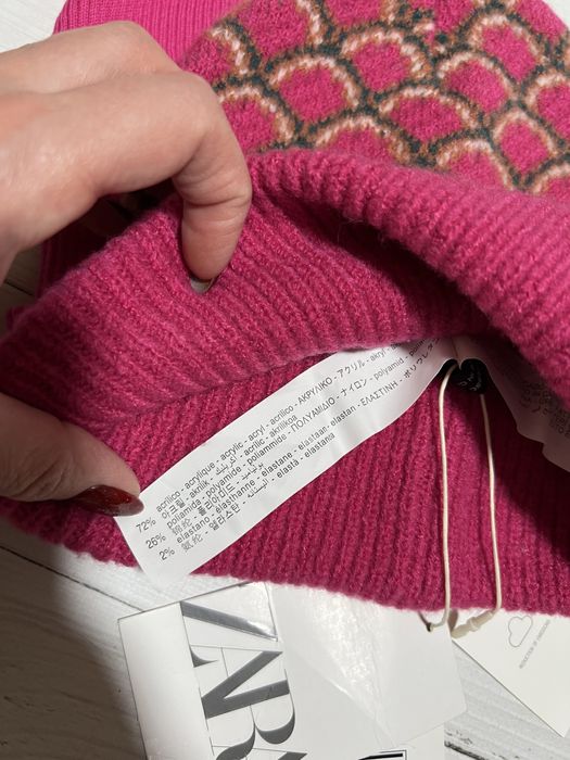 Шапки zara на дівчинку