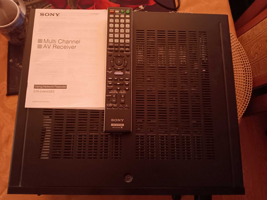 Sony str-da6400es pilot instr 7.1