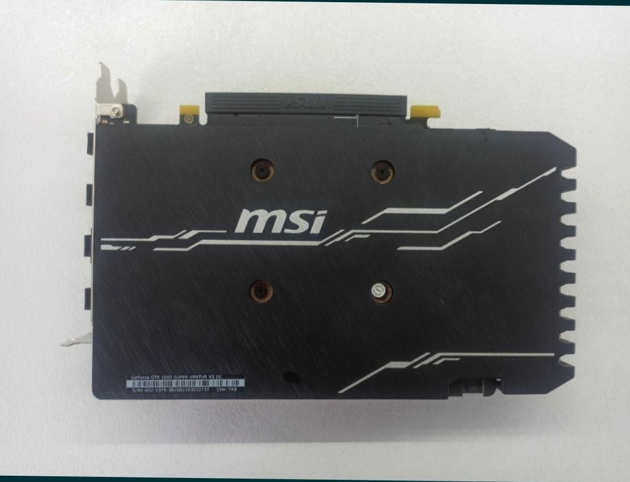 Топовая MSI GTX 1660 super gaming Oc Любые тесты Магазин NEON