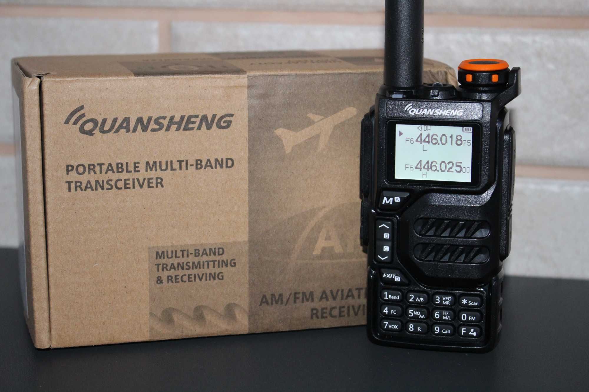Радіостанція потратитвна, переносна Quansheng UV-K5 прфесійна рація.