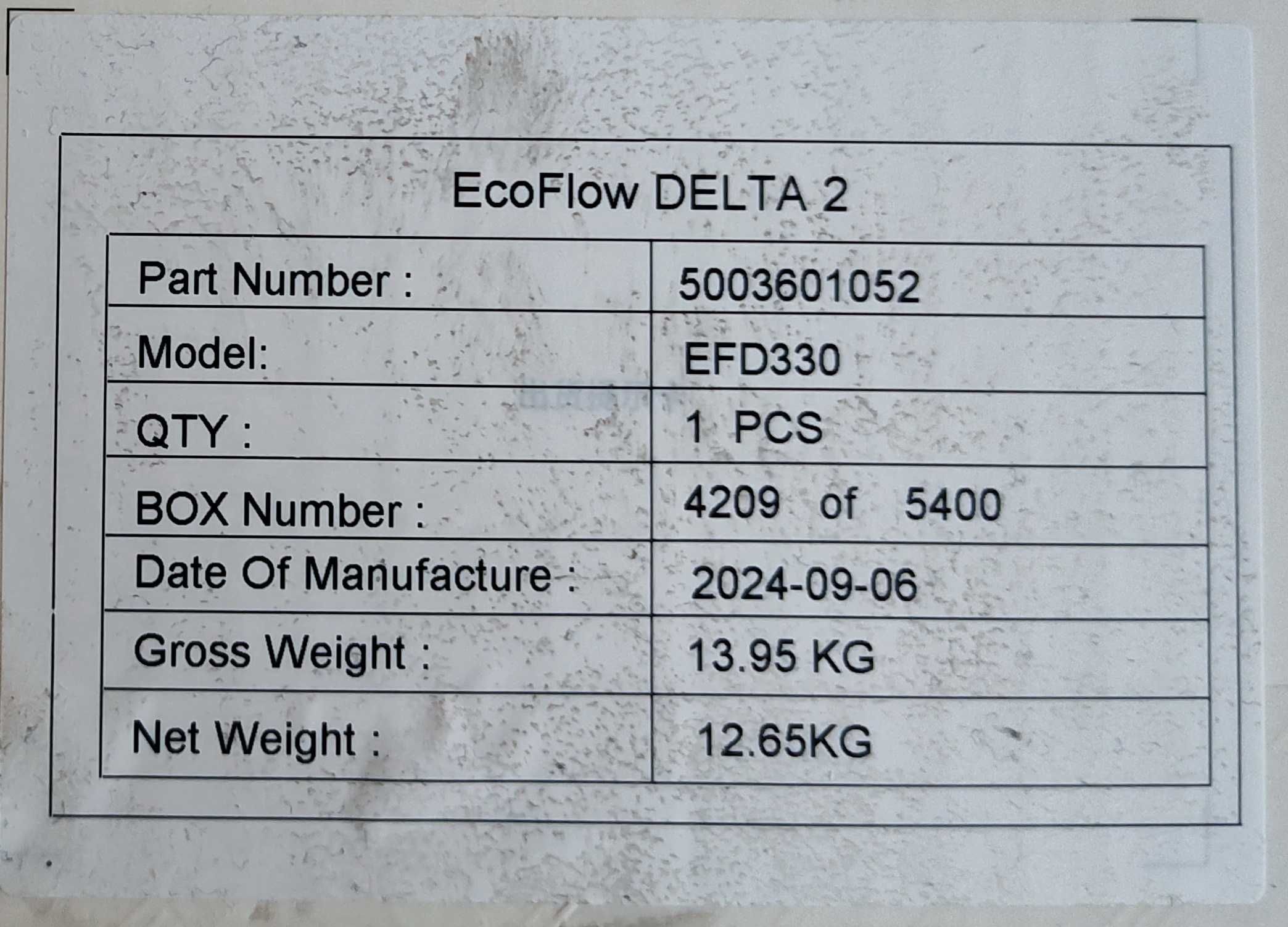 Зарядная станция EcoFlow DELTA 2 1800W  1024Wh LiFePO4 US 110V