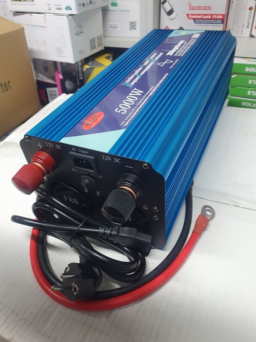 Інвертор чистий синус ИБП Wimpex 5000Вт.Безперебійник з зарядкою