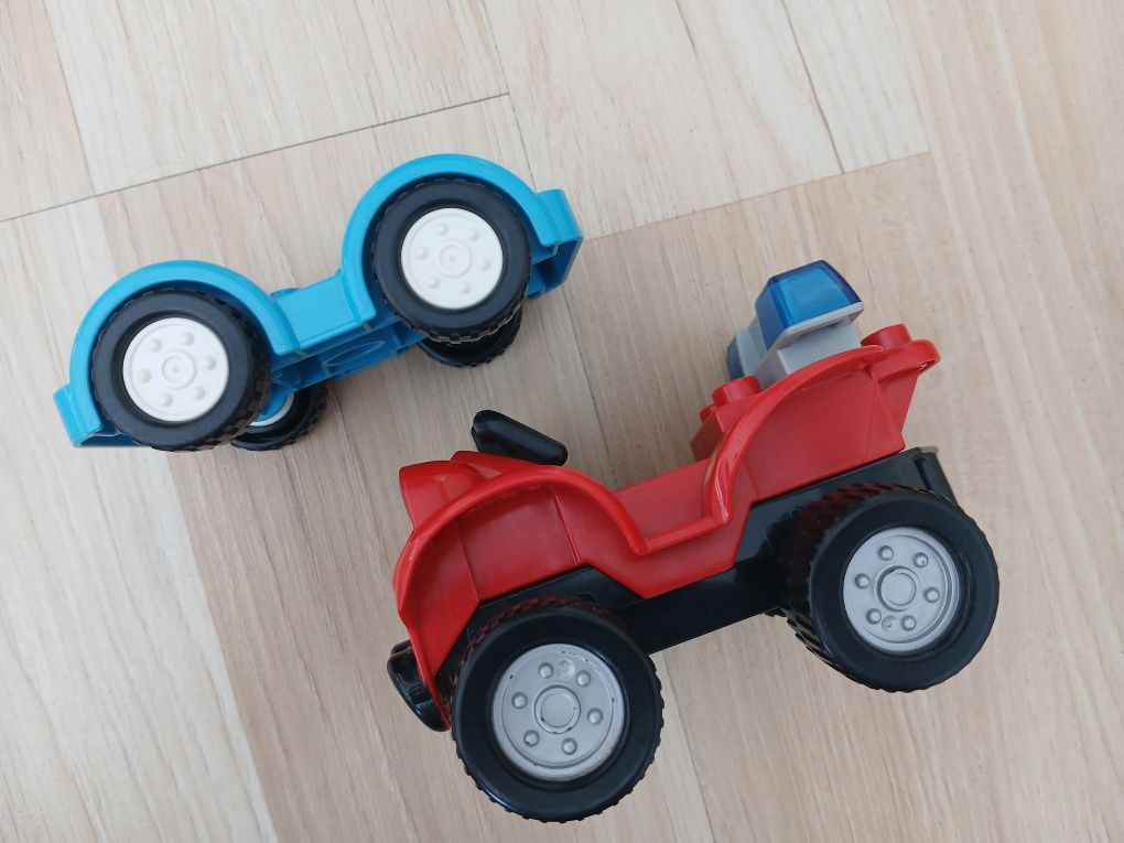 Lego Duplo zestaw policja straż koparka