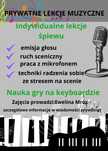 Lekcje śpiewu/nauka gry na keyboardzie