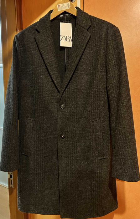 Пальто чоловіче ZARA, Демі, Нове, Розмір L
