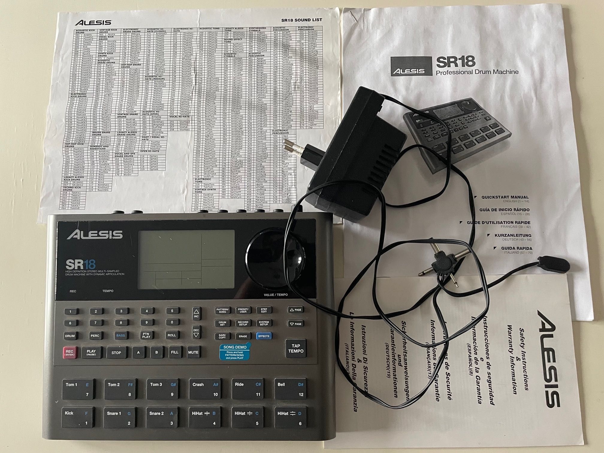 Legendarny automat perkusyjny ALESIS SR-18